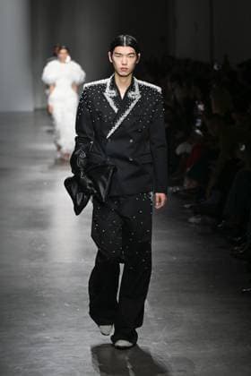 Milan, Milan Women s Fashion Week Spring Summer 2026 - Women s Fashion, Spring Summer 2026. - fashion show: Giuseppe di Morabito - catwalk - photo: model  Copyright: xSimonaxChiocciax xipa-agency.netx xFotosickix IPA_Agency_IPA65793736