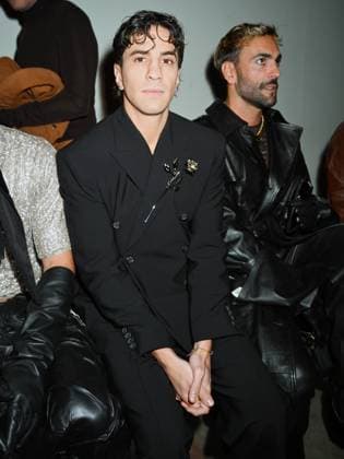 : Milan, Milan Women s Fashion Week Spring Summer 2026 - Women s Fashion, Spring Summer 2026 - Morabito fashion show - guests In the photo: Tedua  - ZUMAp169 20250926_zea_p169_600 Copyright: xSimonaxChiocciax