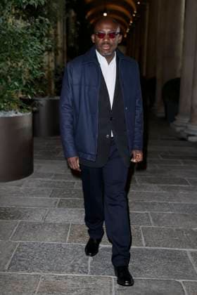 MFW EE72 Gala dinner Arrivals MP Edward Enninful arrive at the EE72 event during Milan s Fashion Week Womenswear Spring Summer 2026, on September 26, 2025 in Milan (Italy), Italy. Photo by Marco Piovanotto Abacapress.com  Copyright: xPiovanottoxMarco ABACAx