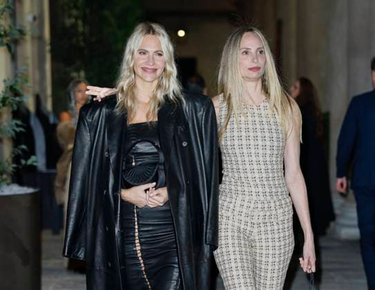 MFW EE72 Gala dinner Arrivals MP Poppy Delevingne, Lauren Santo Domingo arrive at the EE72 event during Milan s Fashion Week Womenswear Spring Summer 2026, on September 26, 2025 in Milan (Italy), Italy. Photo by Marco Piovanotto Abacapress.com  Copyright: xPiovanottoxMarco ABACAx