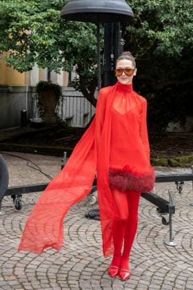 Milan Fashion Week - Women S S 2026 Blumarine Fashion Show Front Row Milan, Italy Tatiana Rafal Milan Fashion Week - Women S S 2026 Blumarine Fashion Show Front Row Milan, Italy 26th September 2025  Copyright: xCarminexContex