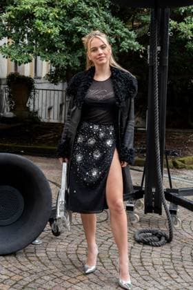 Milan Fashion Week - Women S S 2026 Blumarine Fashion Show Front Row Milan, Italy Emma Brooks Milan Fashion Week - Women S S 2026 Blumarine Fashion Show Front Row Milan, Italy 26th September 2025  Copyright: xCarminexContex