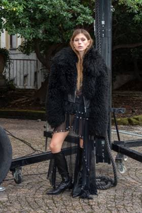 Milan Fashion Week - Women S S 2026 Blumarine Fashion Show Front Row Milan, Italy Sophia Agnella Anita Stolz Milan Fashion Week - Women S S 2026 Blumarine Fashion Show Front Row Milan, Italy 26th September 2025  Copyright: xCarminexContex