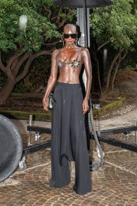 Milan Fashion Week - Women S S 2026 Blumarine Fashion Show Front Row Milan, Italy Adot Gak Milan Fashion Week - Women S S 2026 Blumarine Fashion Show Front Row Milan, Italy 26th September 2025  Copyright: xCarminexContex