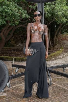 Milan Fashion Week - Women S S 2026 Blumarine Fashion Show Front Row Milan, Italy Adot Gak Milan Fashion Week - Women S S 2026 Blumarine Fashion Show Front Row Milan, Italy 26th September 2025  Copyright: xCarminexContex