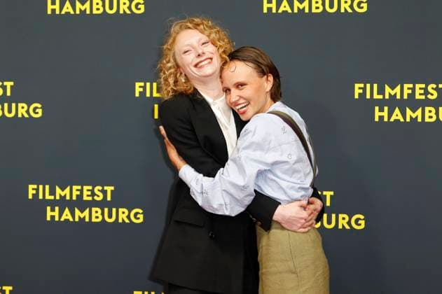 Dana Herfurth and Luna Jordan at the premiere of the movie Smalltown Girl at the 33 Filmfest Hamburg 2025 at Cinemaxx Dammtor Hamburg, 26 09 2025 Foto:xC.xTamckex xFuturexImagex smalltown_5917