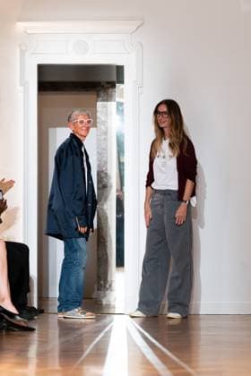 Milan Fashion Week - Women S S 2026 Sa Su Phi Fashion Show Runway Milan, Italy Susanna Cucco;Sara Ferrero Milan Fashion Week - Women S S 2026 Sa Su Phi Fashion Show Runway Milan, Italy 26th September 2025  Copyright: xx