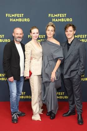 Filmfest Hamburg Gerhard Liebmann, Diana Dulinkova, Jeanette Hain, Jonas Nay, Filmfest Hamburg, Sternstunde der Moerder , Cinemaxx, 25 09 2025 Copyright: xEventpressxBecherx