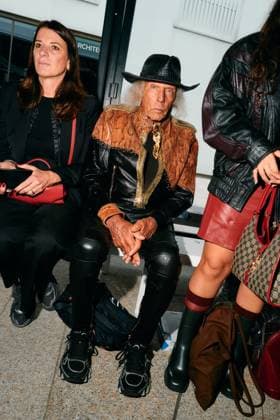 Milan Fashion Week - Women S S 2026 Marco Rambaldi Fashion Show Front Row Milan, Italy James Goldstein (Jim) Milan Fashion Week - Women S S 2026 Marco Rambaldi Fashion Show Front Row Milan, Italy 26th September 2025  Copyright: xx
