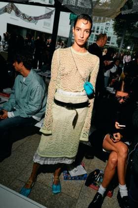 Milan Fashion Week - Women S S 2026 Marco Rambaldi Fashion Show Front Row Milan, Italy Marta Sanchez Castaneda Milan Fashion Week - Women S S 2026 Marco Rambaldi Fashion Show Front Row Milan, Italy 26th September 2025  Copyright: xx