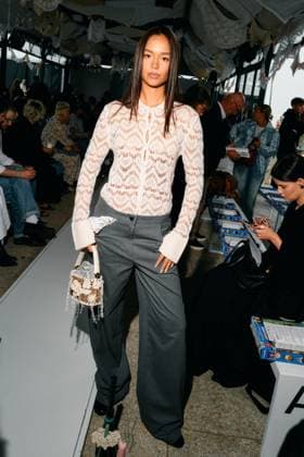 Milan Fashion Week - Women S S 2026 Marco Rambaldi Fashion Show Front Row Milan, Italy Dolma Lisa Dorjee Milan Fashion Week - Women S S 2026 Marco Rambaldi Fashion Show Front Row Milan, Italy 26th September 2025  Copyright: xx