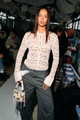Milan Fashion Week - Women S S 2026 Marco Rambaldi Fashion Show Front Row Milan, Italy Dolma Lisa Dorjee Milan Fashion Week - Women S S 2026 Marco Rambaldi Fashion Show Front Row Milan, Italy 26th September 2025  Copyright: xx