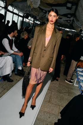 Milan Fashion Week - Women S S 2026 Marco Rambaldi Fashion Show Front Row Milan, Italy Beatrice Marchetti Milan Fashion Week - Women S S 2026 Marco Rambaldi Fashion Show Front Row Milan, Italy 26th September 2025  Copyright: xx