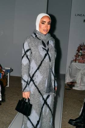 Milan Fashion Week - Women S S 2026 Marco Rambaldi Fashion Show Front Row Milan, Italy Fatema Alawadhi Milan Fashion Week - Women S S 2026 Marco Rambaldi Fashion Show Front Row Milan, Italy 26th September 2025  Copyright: xx