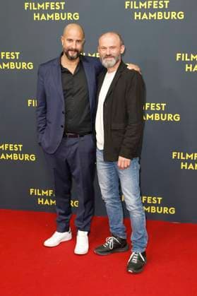 Christopher Schier and Gerhard Liebmann at the premiere of the ARD mini-series Sternstunde der Mörder at the 33 Filmfest Hamburg 2025 at Cinemaxx Dammtor Hamburg, 26 09 2025 Foto:xC.xTamckex xFuturexImagex sternstunden_5933