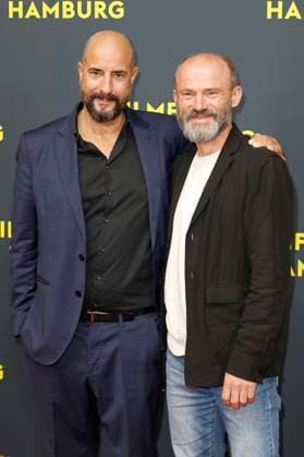 Christopher Schier and Gerhard Liebmann at the premiere of the ARD mini-series Sternstunde der Mörder at the 33 Filmfest Hamburg 2025 at Cinemaxx Dammtor Hamburg, 26 09 2025 Foto:xC.xTamckex xFuturexImagex sternstunden_5934