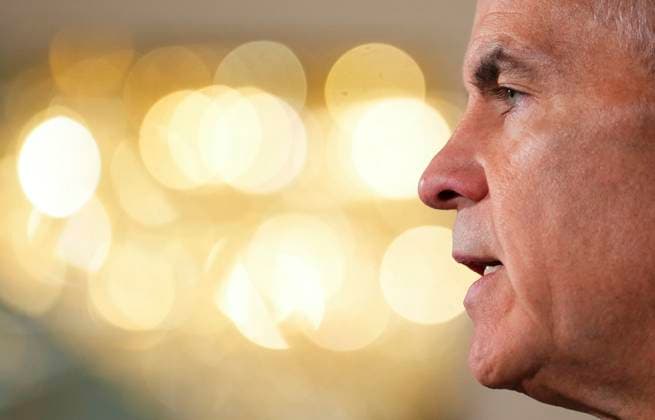 September 27, 2025, London, United Kingdom: Prime Minister Mark Carney holds a press conference at Canada House in London on Saturday, Sept. 27, 2025. London United Kingdom  - ZUMAc35_ 20250927_zaf_c35_003 Copyright: xSeanxKilpatrickx