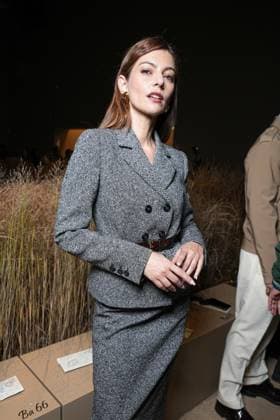 Milan, Milan Women s Fashion Week Spring Summer 2026 - Women s Fashion, Spring Summer 2026 - Luisa Spagnoli fashion show - arrivals in the photo: Laura Barth  Copyright: xRiccardoxGIordanox xipa-agency.netx xRiccardoxGiordano IPAx IPA_Agency_IPA65813134