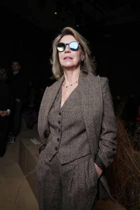 Milan, Milan Women s Fashion Week Spring Summer 2026 - Women s Fashion, Spring Summer 2026 - Luisa Spagnoli fashion show - arrivals in the photo: Margherita Buy  Copyright: xRiccardoxGIordanox xipa-agency.netx xRiccardoxGiordano IPAx IPA_Agency_IPA65813162