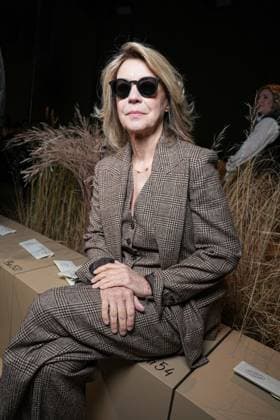 Milan, Milan Women s Fashion Week Spring Summer 2026 - Women s Fashion, Spring Summer 2026 - Luisa Spagnoli fashion show - arrivals in the photo: Margherita Buy  Copyright: xRiccardoxGIordanox xipa-agency.netx xRiccardoxGiordano IPAx IPA_Agency_IPA65813183
