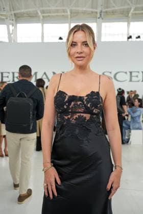 Milan, Milan Women s Fashion Week Spring Summer 2026 - Women s Fashion, Spring Summer 2026 - Ermanno Scervino fashion show - arrivals in the photo: Veronica Ferraro  Copyright: xRiccardoxGIordanox xipa-agency.netx xRiccardoxGiordano IPAx IPA_Agency_IPA65816561