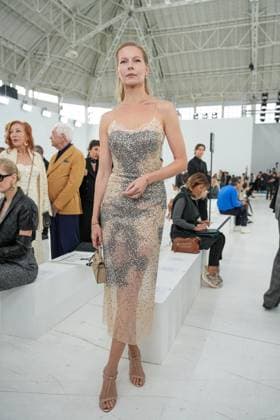 Milan, Milan Women s Fashion Week Spring Summer 2026 - Women s Fashion, Spring Summer 2026 - Ermanno Scervino fashion show - arrivals in the photo: Ludmilla Voronkina Bozzetti  Copyright: xRiccardoxGIordanox xipa-agency.netx xRiccardoxGiordano IPAx IPA_Agency_IPA65816577