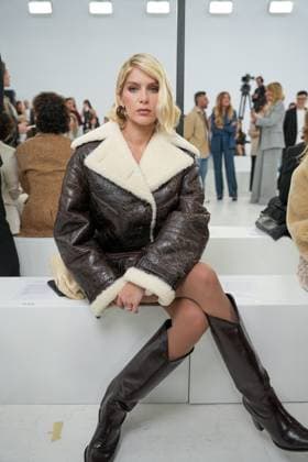 Milan, Milan Women s Fashion Week Spring Summer 2026 - Women s Fashion, Spring Summer 2026 - Ermanno Scervino fashion show - arrivals in the photo: Isabella Santoni  Copyright: xRiccardoxGIordanox xipa-agency.netx xRiccardoxGiordano IPAx IPA_Agency_IPA65816704