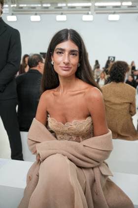Milan, Milan Women s Fashion Week Spring Summer 2026 - Women s Fashion, Spring Summer 2026 - Ermanno Scervino fashion show - arrivals in the photo: guest  Copyright: xRiccardoxGIordanox xipa-agency.netx xRiccardoxGiordano IPAx IPA_Agency_IPA65816843