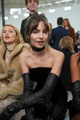 Milan, Milan Women s Fashion Week Spring Summer 2026 - Women s Fashion, Spring Summer 2026 - Ermanno Scervino fashion show - arrivals in the photo: Mara Lafontan  Copyright: xRiccardoxGIordanox xipa-agency.netx xRiccardoxGiordano IPAx IPA_Agency_IPA65817109