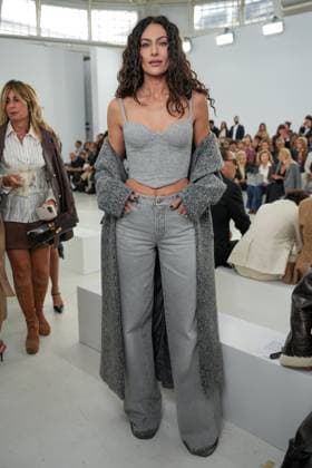 Milan, Milan Women s Fashion Week Spring Summer 2026 - Women s Fashion, Spring Summer 2026 - Ermanno Scervino fashion show - arrivals in the photo: Paola Turani  Copyright: xRiccardoxGIordanox xipa-agency.netx xRiccardoxGiordano IPAx IPA_Agency_IPA65817123
