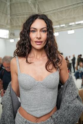 Milan, Milan Women s Fashion Week Spring Summer 2026 - Women s Fashion, Spring Summer 2026 - Ermanno Scervino fashion show - arrivals in the photo: Paola Turani  Copyright: xRiccardoxGIordanox xipa-agency.netx xRiccardoxGiordano IPAx IPA_Agency_IPA65817136