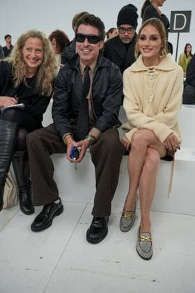 Milan, Milan Women s Fashion Week Spring Summer 2026 - Women s Fashion, Spring Summer 2026 - Ermanno Scervino fashion show - arrivals in the photo: Olivia Palermo  Copyright: xRiccardoxGIordanox xipa-agency.netx xRiccardoxGiordano IPAx IPA_Agency_IPA65817142