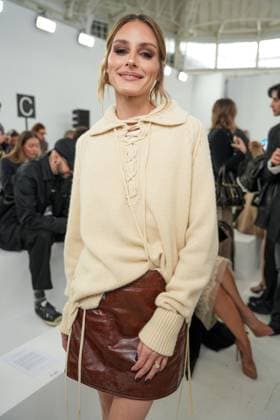 Milan, Milan Women s Fashion Week Spring Summer 2026 - Women s Fashion, Spring Summer 2026 - Ermanno Scervino fashion show - arrivals in the photo: Olivia Palermo  Copyright: xRiccardoxGIordanox xipa-agency.netx xRiccardoxGiordano IPAx IPA_Agency_IPA65817161