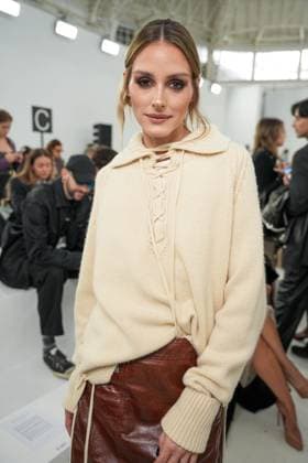 Milan, Milan Women s Fashion Week Spring Summer 2026 - Women s Fashion, Spring Summer 2026 - Ermanno Scervino fashion show - arrivals in the photo: Olivia Palermo  Copyright: xRiccardoxGIordanox xipa-agency.netx xRiccardoxGiordano IPAx IPA_Agency_IPA65817169