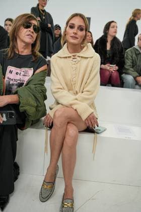 Milan, Milan Women s Fashion Week Spring Summer 2026 - Women s Fashion, Spring Summer 2026 - Ermanno Scervino fashion show - arrivals in the photo: Olivia Palermo  Copyright: xRiccardoxGIordanox xipa-agency.netx xRiccardoxGiordano IPAx IPA_Agency_IPA65817174