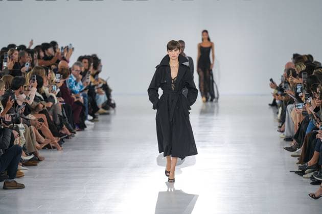Milan, Milan Women s Fashion Week Spring Summer 2026 - Women s Fashion, Spring Summer 2026 - Ermanno Scervino fashion show - catwalk in the photo: Model  Copyright: xRiccardoxGIordanox xipa-agency.netx xRiccardoxGiordano IPAx IPA_Agency_IPA65817192