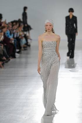 Milan, Milan Women s Fashion Week Spring Summer 2026 - Women s Fashion, Spring Summer 2026 - Ermanno Scervino fashion show - catwalk in the photo: Model  Copyright: xRiccardoxGIordanox xipa-agency.netx xRiccardoxGiordano IPAx IPA_Agency_IPA65817315