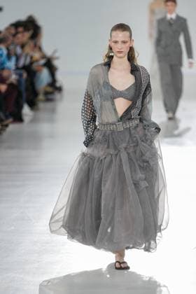 Milan, Milan Women s Fashion Week Spring Summer 2026 - Women s Fashion, Spring Summer 2026 - Ermanno Scervino fashion show - catwalk in the photo: Model  Copyright: xRiccardoxGIordanox xipa-agency.netx xRiccardoxGiordano IPAx IPA_Agency_IPA65817283