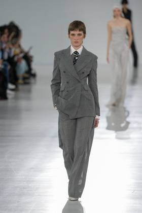 Milan, Milan Women s Fashion Week Spring Summer 2026 - Women s Fashion, Spring Summer 2026 - Ermanno Scervino fashion show - catwalk in the photo: Model  Copyright: xRiccardoxGIordanox xipa-agency.netx xRiccardoxGiordano IPAx IPA_Agency_IPA65817297