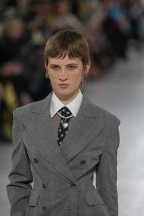 Milan, Milan Women s Fashion Week Spring Summer 2026 - Women s Fashion, Spring Summer 2026 - Ermanno Scervino fashion show - catwalk in the photo: Model  Copyright: xRiccardoxGIordanox xipa-agency.netx xRiccardoxGiordano IPAx IPA_Agency_IPA65817307