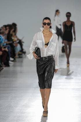 Milan, Milan Women s Fashion Week Spring Summer 2026 - Women s Fashion, Spring Summer 2026 - Ermanno Scervino fashion show - catwalk in the photo: Model  Copyright: xRiccardoxGIordanox xipa-agency.netx xRiccardoxGiordano IPAx IPA_Agency_IPA65817338
