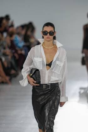 Milan, Milan Women s Fashion Week Spring Summer 2026 - Women s Fashion, Spring Summer 2026 - Ermanno Scervino fashion show - catwalk in the photo: Model  Copyright: xRiccardoxGIordanox xipa-agency.netx xRiccardoxGiordano IPAx IPA_Agency_IPA65817339