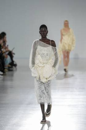 Milan, Milan Women s Fashion Week Spring Summer 2026 - Women s Fashion, Spring Summer 2026 - Ermanno Scervino fashion show - catwalk in the photo: Model  Copyright: xRiccardoxGIordanox xipa-agency.netx xRiccardoxGiordano IPAx IPA_Agency_IPA65817355