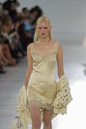 Milan, Milan Women s Fashion Week Spring Summer 2026 - Women s Fashion, Spring Summer 2026 - Ermanno Scervino fashion show - catwalk in the photo: Model  Copyright: xRiccardoxGIordanox xipa-agency.netx xRiccardoxGiordano IPAx IPA_Agency_IPA65817371