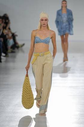 Milan, Milan Women s Fashion Week Spring Summer 2026 - Women s Fashion, Spring Summer 2026 - Ermanno Scervino fashion show - catwalk in the photo: Model  Copyright: xRiccardoxGIordanox xipa-agency.netx xRiccardoxGiordano IPAx IPA_Agency_IPA65817397