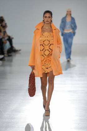 Milan, Milan Women s Fashion Week Spring Summer 2026 - Women s Fashion, Spring Summer 2026 - Ermanno Scervino fashion show - catwalk in the photo: Model  Copyright: xRiccardoxGIordanox xipa-agency.netx xRiccardoxGiordano IPAx IPA_Agency_IPA65817459