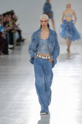 Milan, Milan Women s Fashion Week Spring Summer 2026 - Women s Fashion, Spring Summer 2026 - Ermanno Scervino fashion show - catwalk in the photo: Model  Copyright: xRiccardoxGIordanox xipa-agency.netx xRiccardoxGiordano IPAx IPA_Agency_IPA65817466