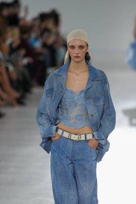 Milan, Milan Women s Fashion Week Spring Summer 2026 - Women s Fashion, Spring Summer 2026 - Ermanno Scervino fashion show - catwalk in the photo: Model  Copyright: xRiccardoxGIordanox xipa-agency.netx xRiccardoxGiordano IPAx IPA_Agency_IPA65817470