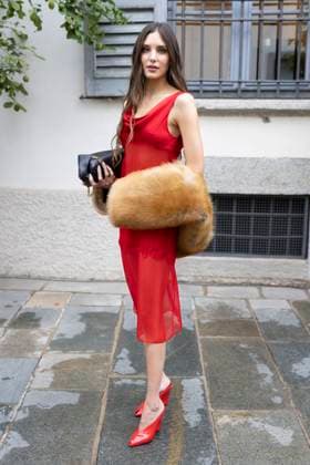 MFW Ferragamo Arrivals MP Macarena Achaga arrives at the Ferragamo fashion show during Milan s Fashion Week Womenswear Spring Summer 2026, on September 27, 2025 in Milan (Italy). Photo by Marco Piovanotto Abacapress.com Milan Italy  Copyright: xPiovanottoxMarco ABACAx
