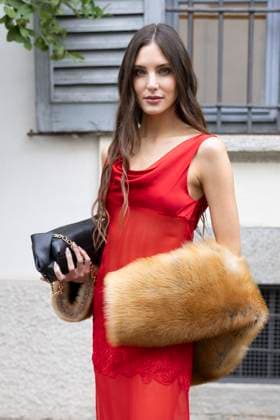 Entertainment Bilder des Tages MFW Ferragamo Arrivals MP Macarena Achaga arrives at the Ferragamo fashion show during Milan s Fashion Week Womenswear Spring Summer 2026, on September 27, 2025 in Milan (Italy). Photo by Marco Piovanotto Abacapress.com Milan Italy  Copyright: xPiovanottoxMarco ABACAx